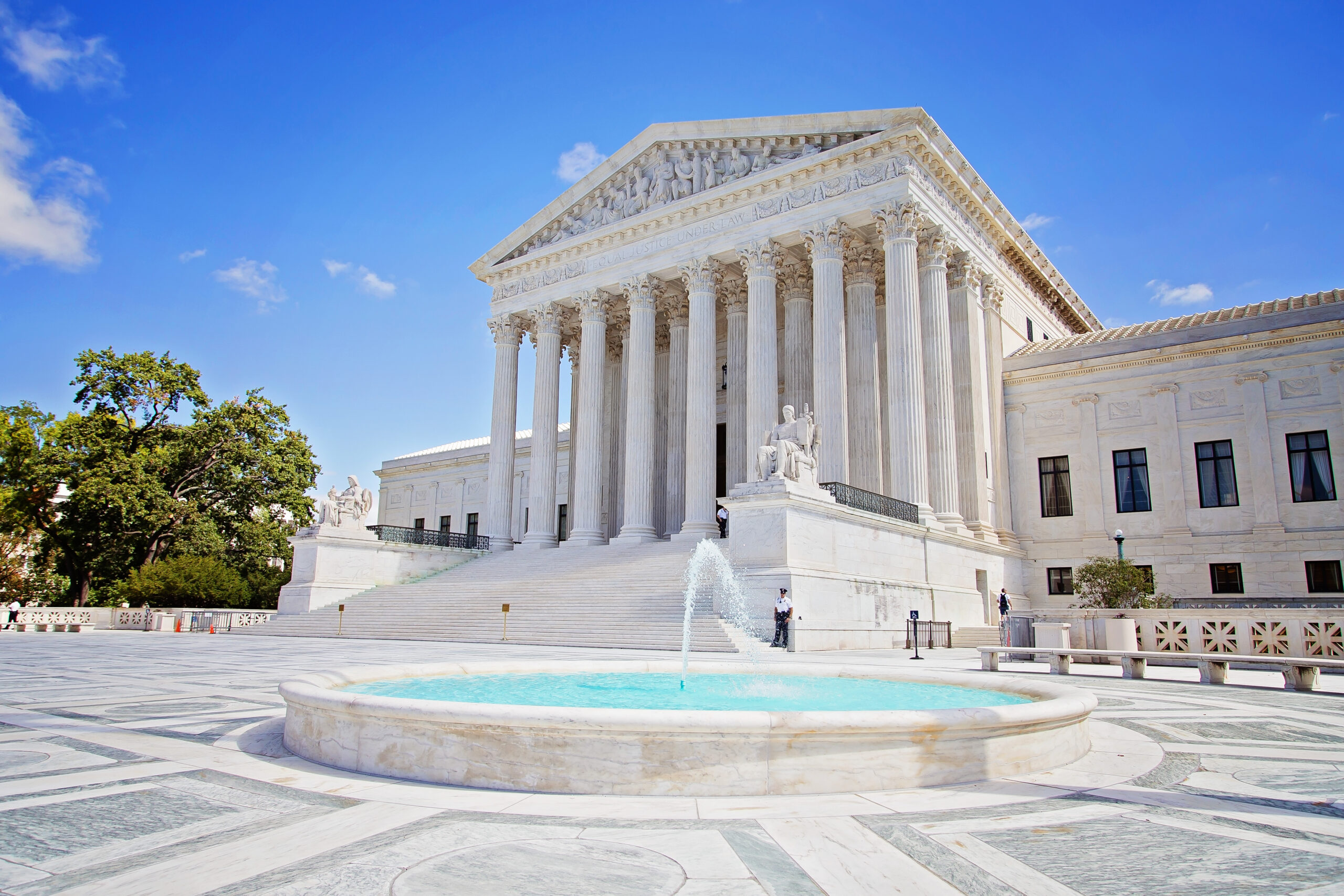 Affirmation Action was ruled out at United states Supreme Court Building