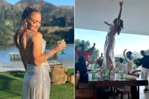 Jennifer Lopez's 54th birthday celebrations.